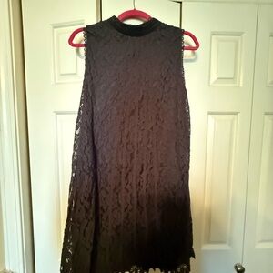 Xhilaration Black Lace Mini Dress